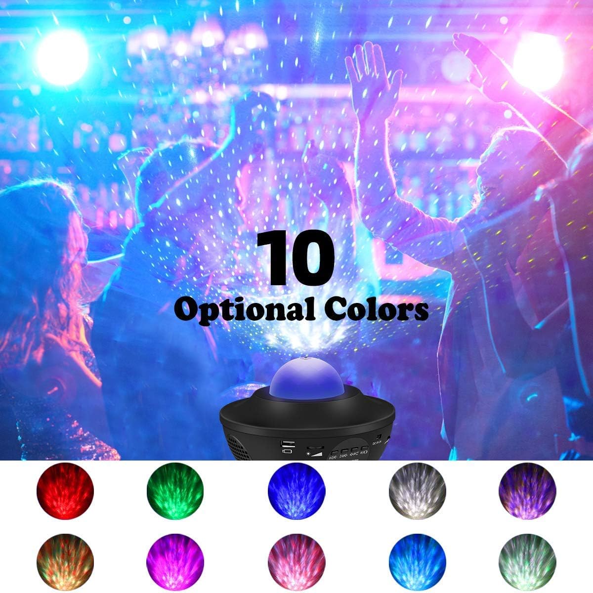 nebulosa proiettore per camera da letto