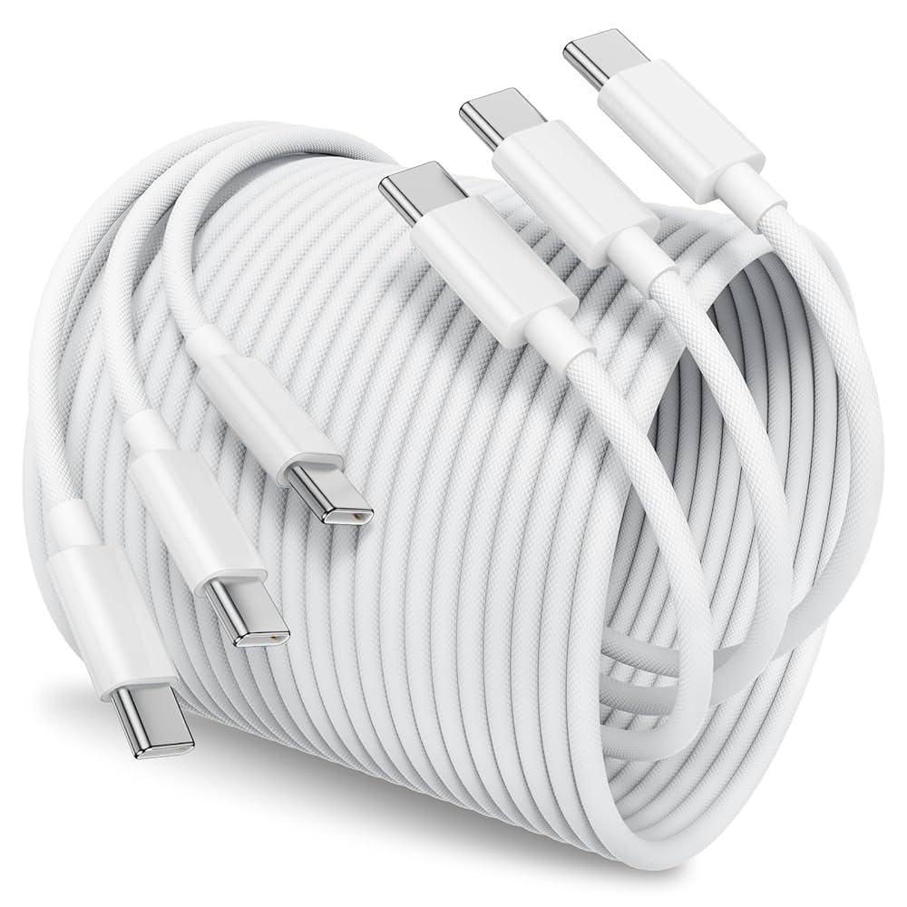 Amazon.co.jp: Apple iPhone 15用USB C→USB C充電ケーブル[3本