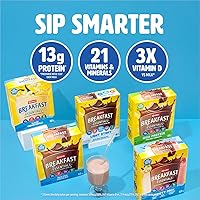 Vista 4 de Carnation Breakfast Essentials Bebida Nutricional Completa Fresa 1.26 oz. Paquete 60 Ct