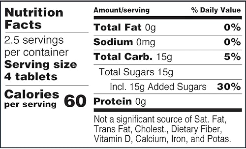 Miniatura 3 de TRUEplus Glucose Tablets, Orange Flavor - 6X 10ct Tubes