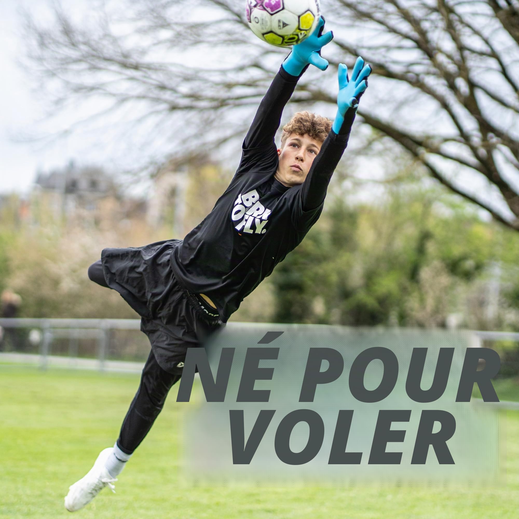 GRIPMODE Aqua Hybrid 2.0 Gants de Gardien de But - pour Tous Les Temps avec revêtement Griptec® Latex - Gant Football - Gant Gardien Foot Adulte - Taille 7-11