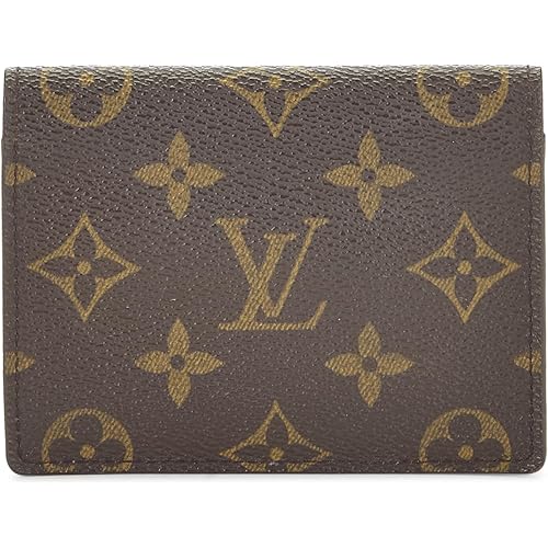 Louis Vuitton, Pre-Loved Monogram Canvas Japon Singapour Card Case, Brown