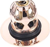 Vista 9 de Uonlytech Tapón universal para lavabo de drenaje de presión de drenaje de oro rosa para baño, lavabo