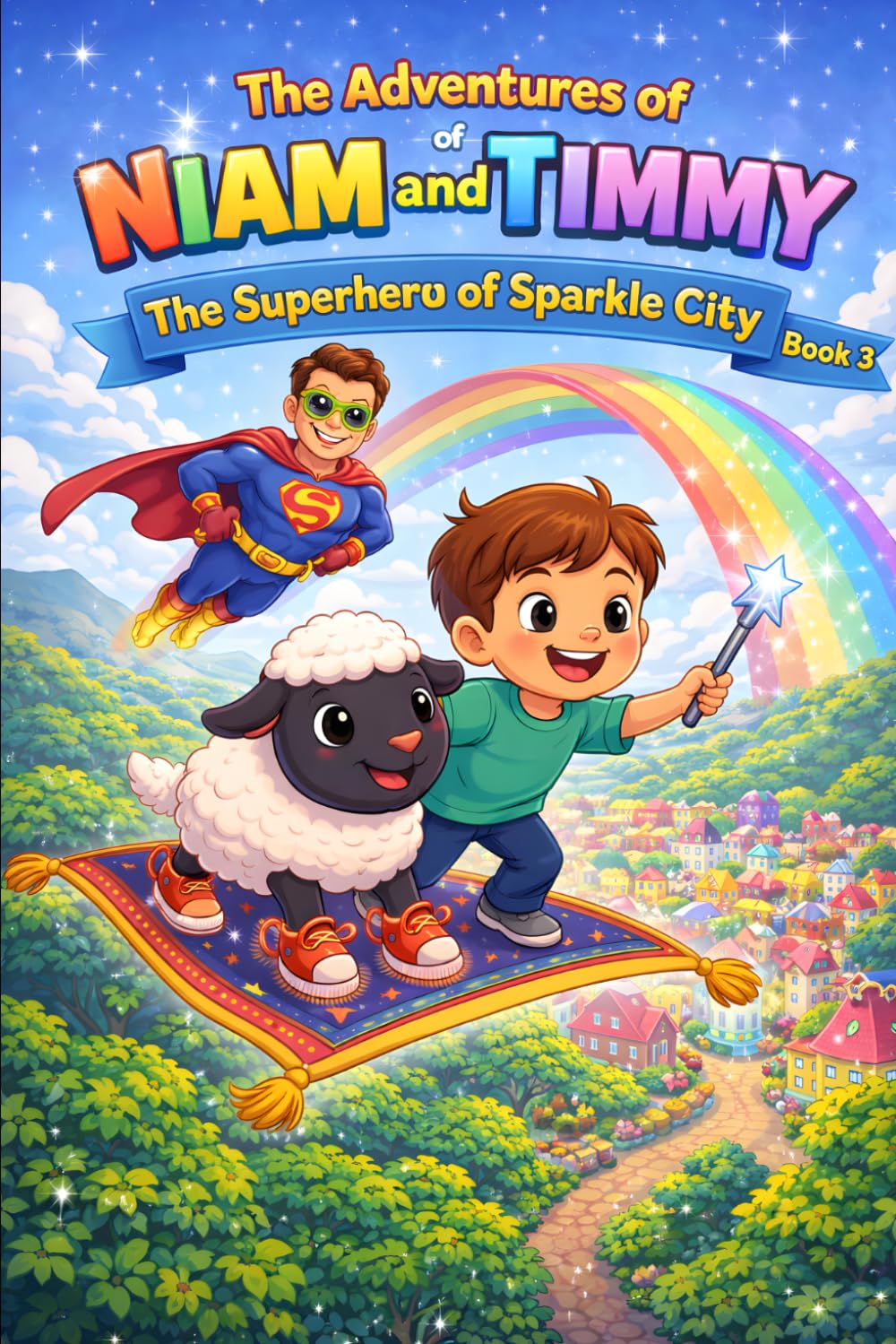 The Adventures of Niam and Timmy: The Superhero of Sparkle City - Book 3