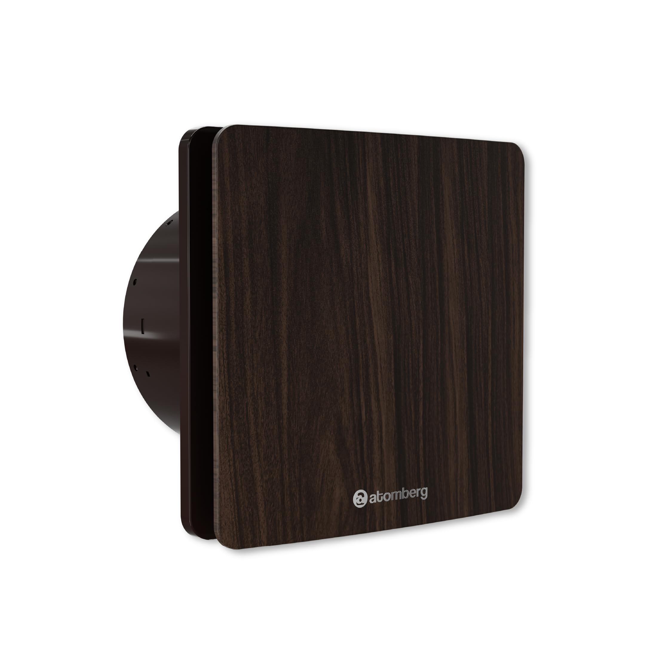 Studio Exhaust 6 Inches | Suitable for Bathroom, Kitchen | BLDC Motor | Easy to Clean | 2 Year Warranty (Dark Wood)