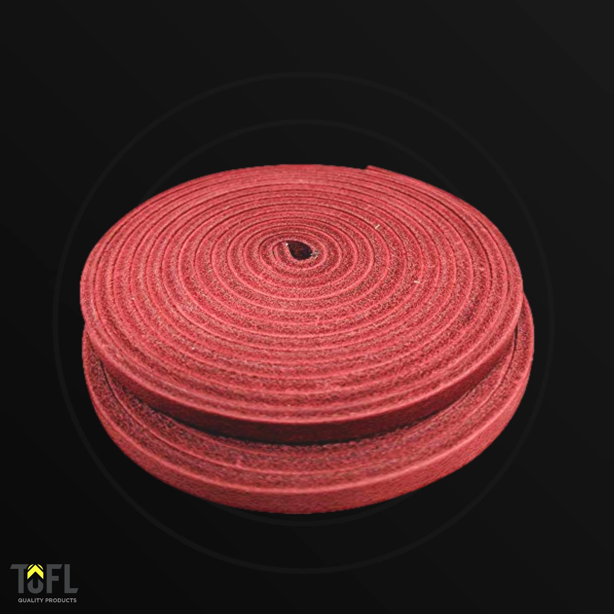 TOFL Gant de softball et de baseball en dentelle rouge | 2 lacets en cuir avec aiguille de laçage pour gants de baseball