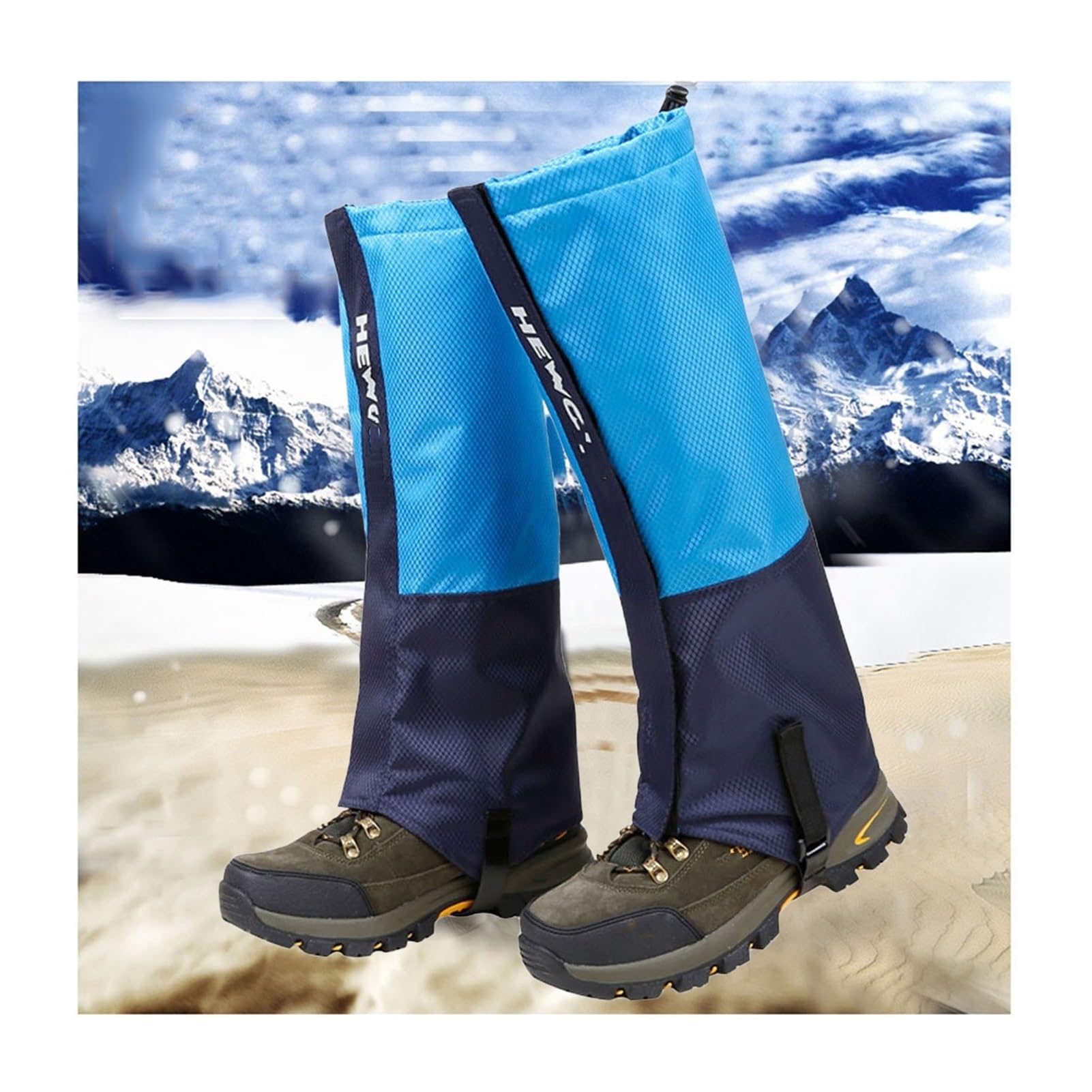 Beingamaschen, Atmungsaktive Schlangengamaschen, Verstellbare Knöchelgamaschen, Karierter Stoff, Geeignet for Alle Outdoor-Sportarten Und Arbeiten Im Freien Usw.