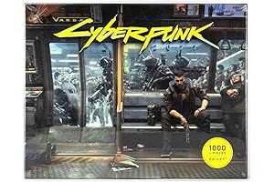 Dark Horse Deluxe Cyberpunk 2077 Metro Life Puzzle: An Illuminated Exploration of Night City