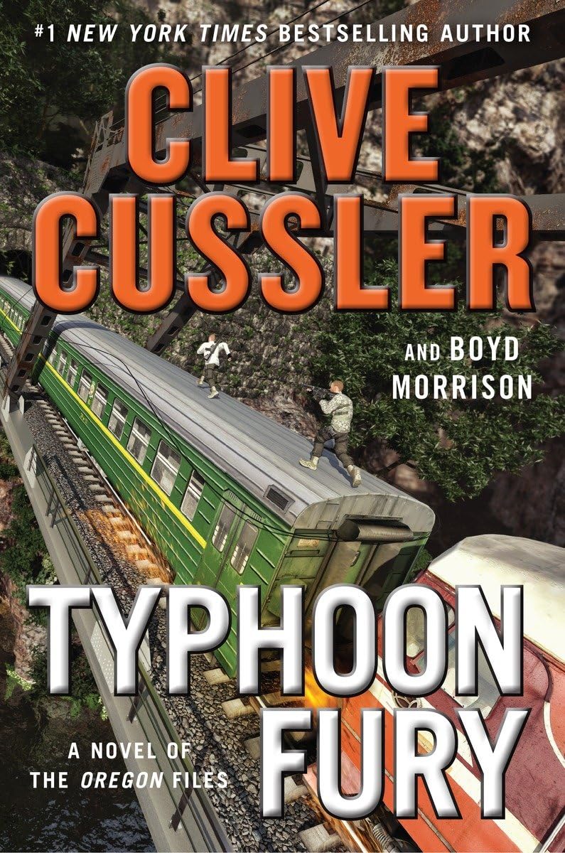 Cover of Typhoon Fury (The Oregon Files)