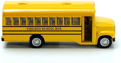 Miniatura 2 de Autobús escolar Escuelas Públicas de Chicago 5 pulgadas Mint Puerta de Apertura Escala 164 Diecast