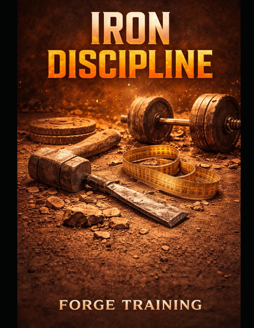 Iron Discipline: A Hardcore Workout Logbook for Total Body Control