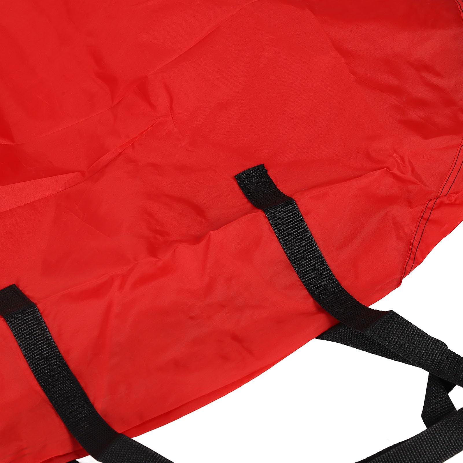 Scatola portaoggetti per albero di Natale Borsa portaoggetti per albero di Natale Borsa portaoggetti per albero artificiale Scatola portaoggetti per ornamento contenitore natalizio (Rossa)