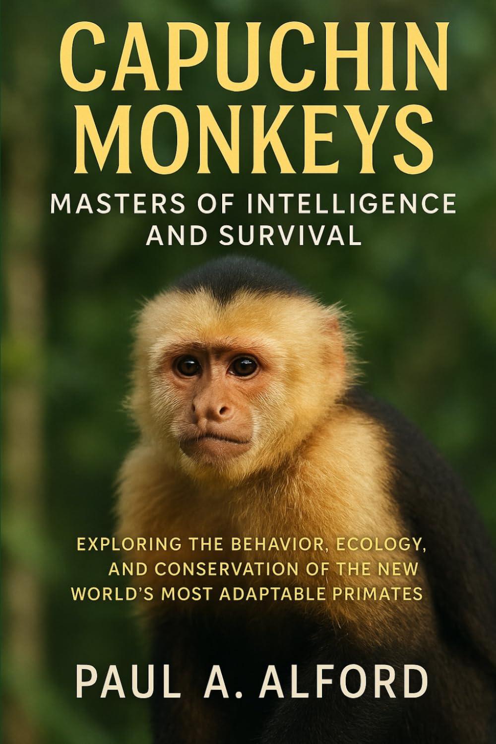 Capuchin Monkeys: Masters of Intelligence and Survival: Exploring the Behavior, Ecology, and Conservation of the New World’s Most Adaptable Primates