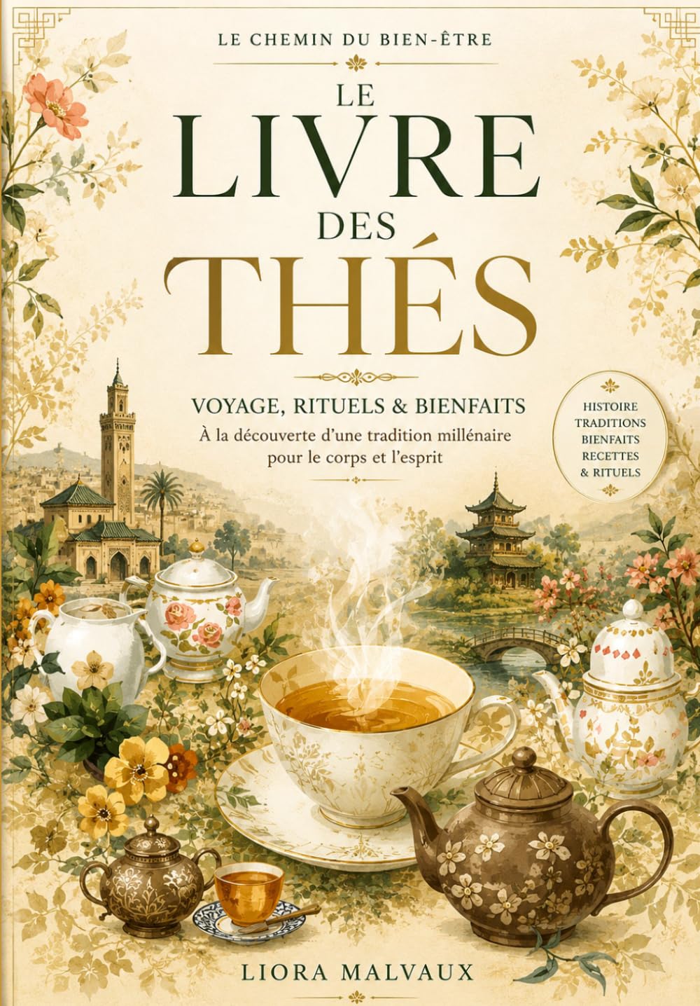 Le livre de Thés: Voyage, Rituels et Bienfaits (« Le chemin du Bien-être »)