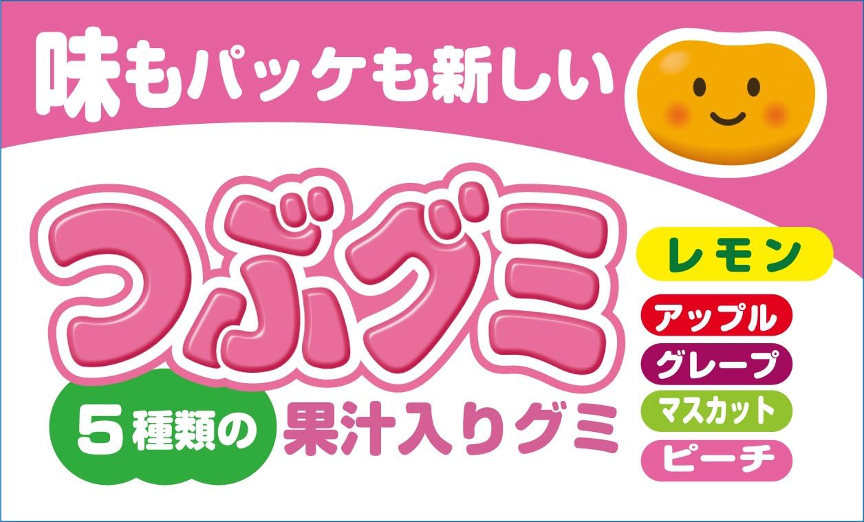 春日井製菓 つぶグミ 85g×6袋