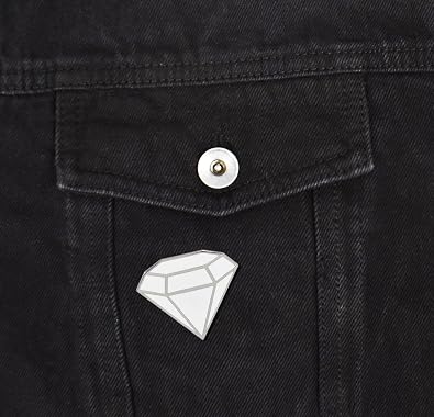 Diamond Hard Enamel Lapel Pin