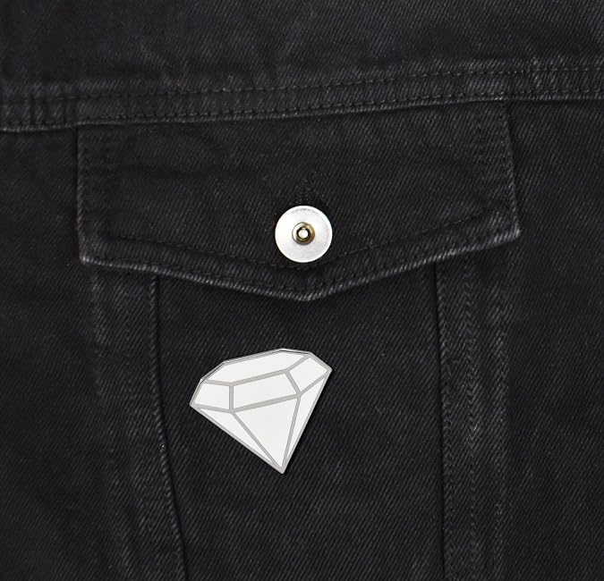Diamond Hard Enamel Lapel Pin