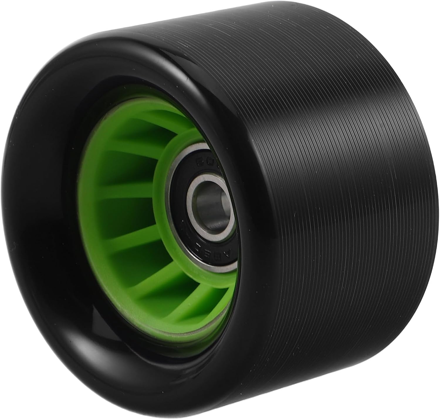 Roller Skate Wheel Replacement 90a Green Pu Non-flash Inline Skate Wheel and Scooters Compatible Longboard