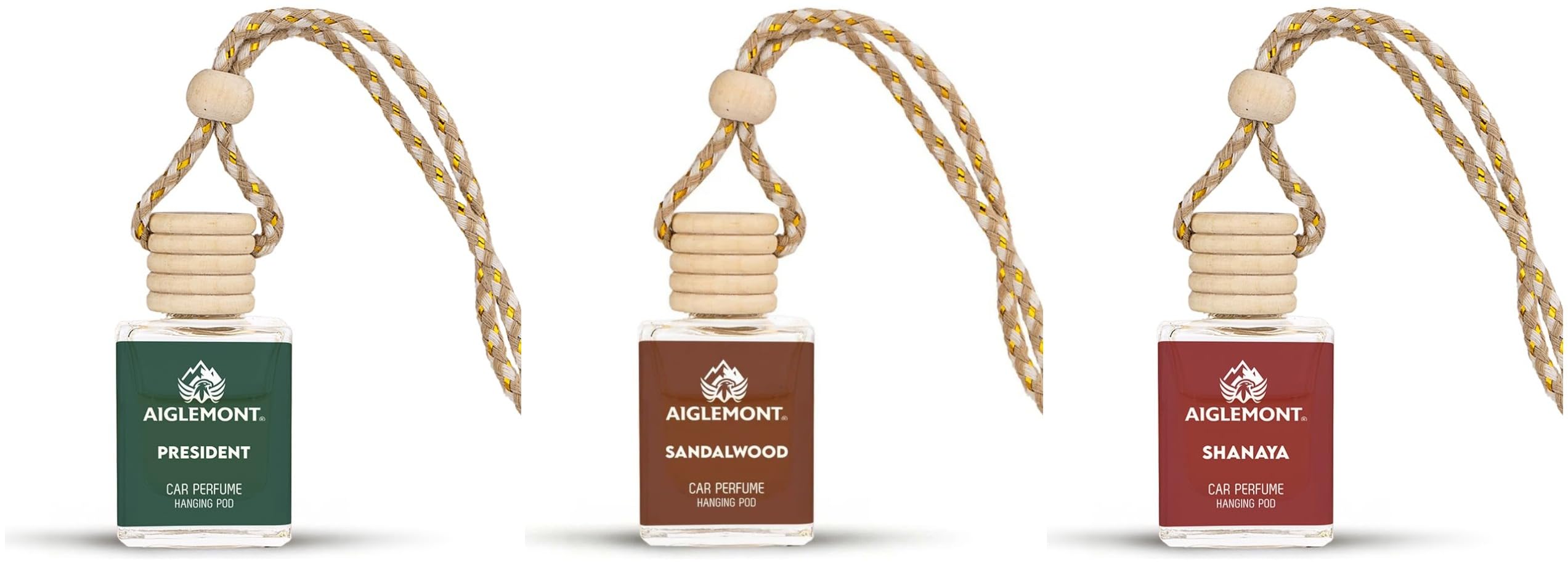 Car Perfumes combos | President, Sandalwood& Shanaya| Combo of 3 | 10 ml Each-image-16