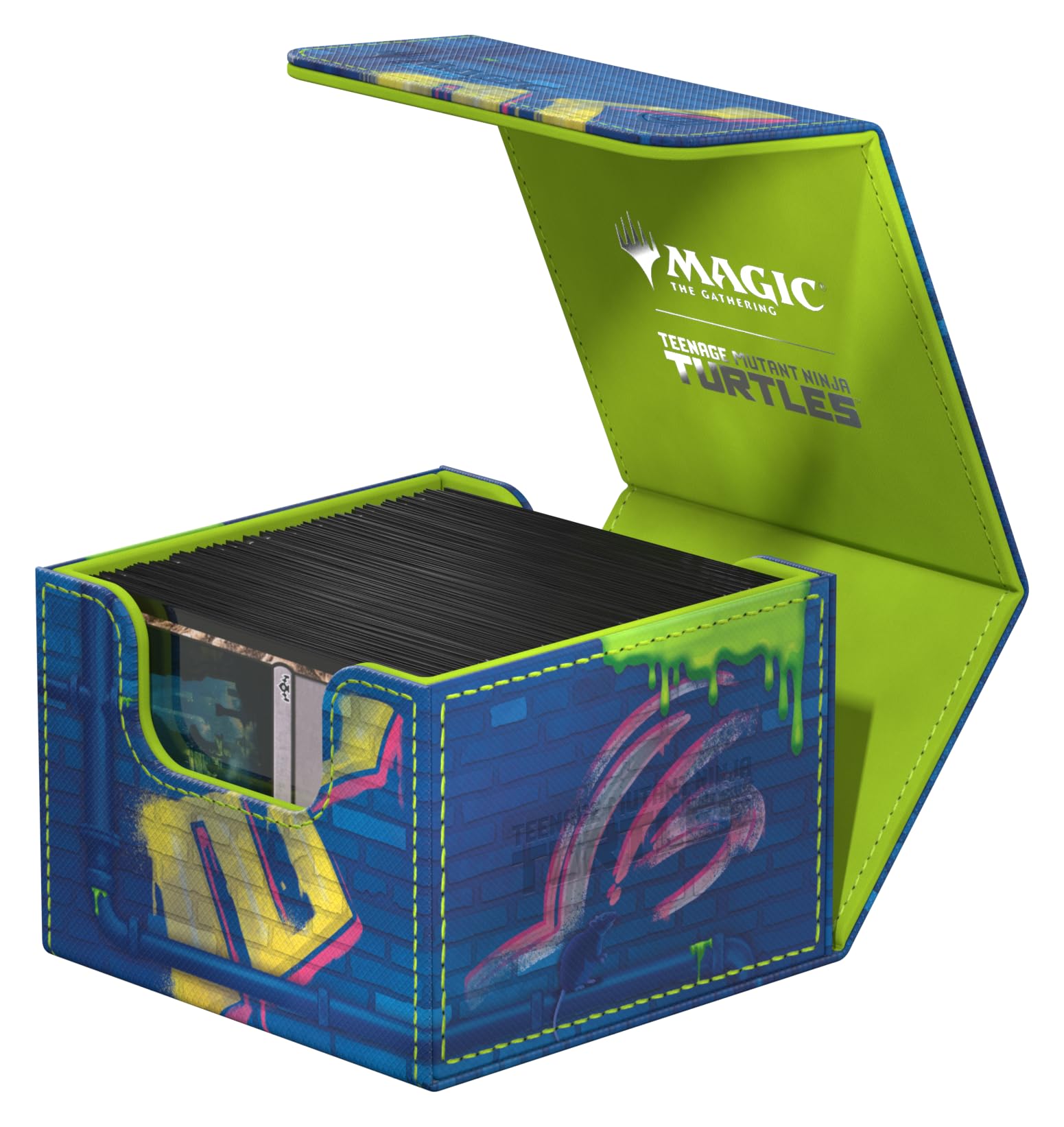 Ultimate Guard Sidewinder 133+ Xenoskin - Magic: The Gathering Universes Beyond - Wojownicze Żółwie Ninja - Niebieska Pizza