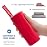 VENTURE 4TH Quick Dry Microfiber Towel - Odor Resistant, High Performance Towels for Gym, Camping, Travel, Yoga and Beach (Red-White Extra Large) - Includes Tear Resistant Bag