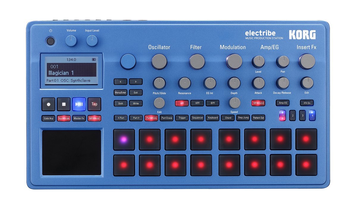 Korg Electribe2 Synth Module, Blue : Amazon.in: Musical Instruments