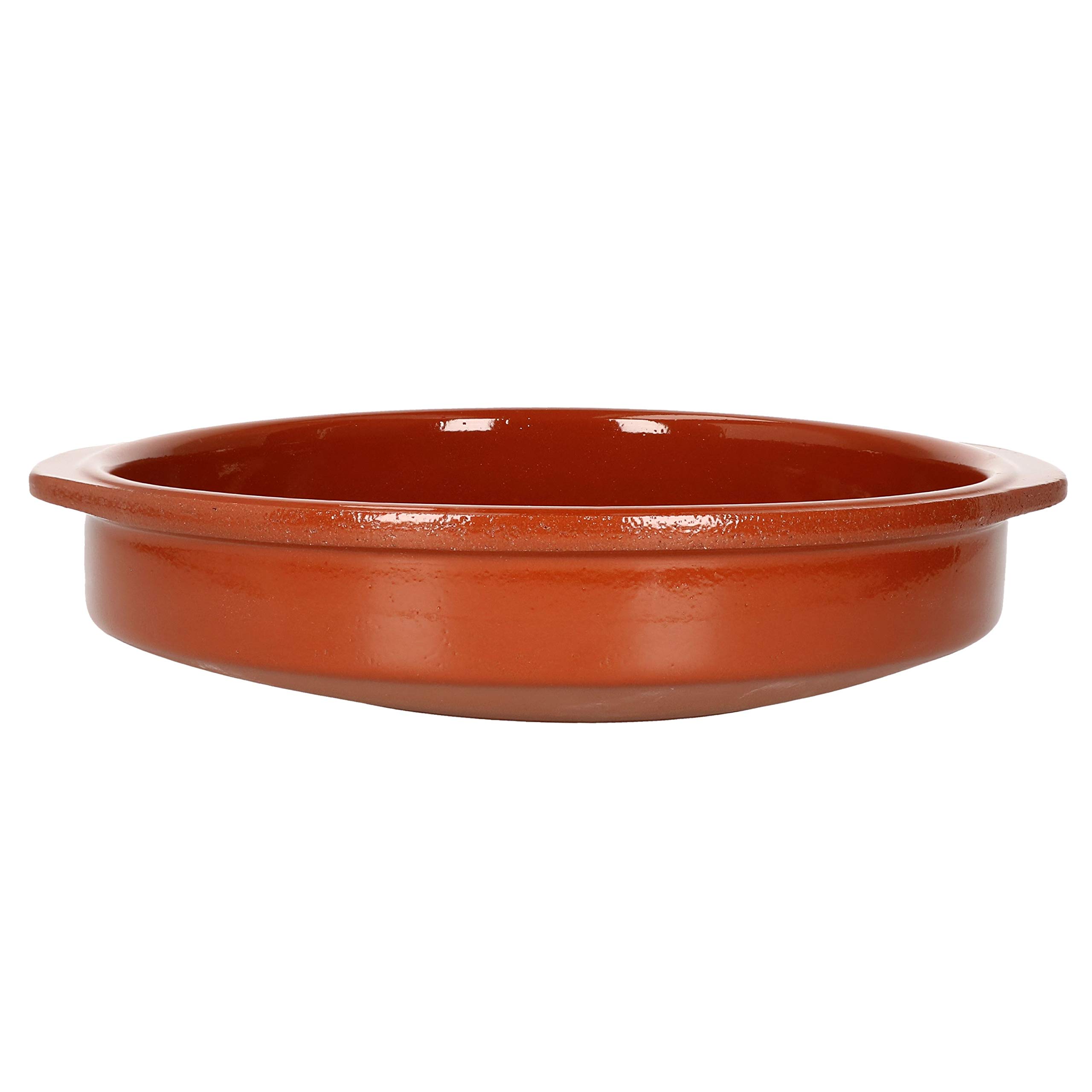 MamboCat Cazuela In Argilla Smaltata Set Da 2 – 25,5 Cm XL, Fatte A Mano, Stile Mediterraneo - 3