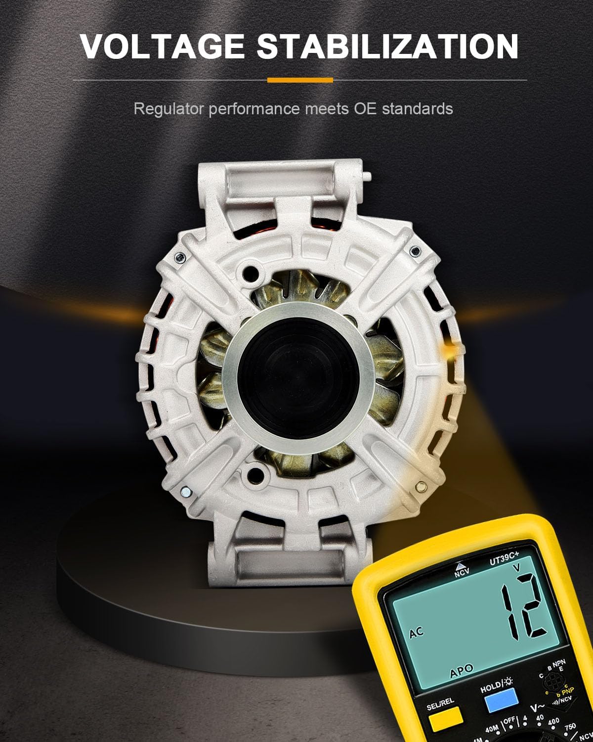 ROADFAR Alternator Compatible for for Audi for A4 Quattro 3.0L 2013-2014,for Audi for Q5 3.0L 2013-2015,for Audi for S4 3.0L 2013-2015,for Audi for S5 3.0L 2013-2015, Replace 11717