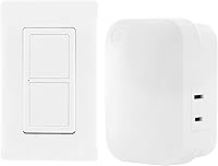 Vista 1 de MySelectSmart Remote GE Wireless Control Switch, On/Off, 1 Outlet, 150 ft. Range from Plug-in Receiver, Ideal for Lamps & Indoor Lighting, No Wiring