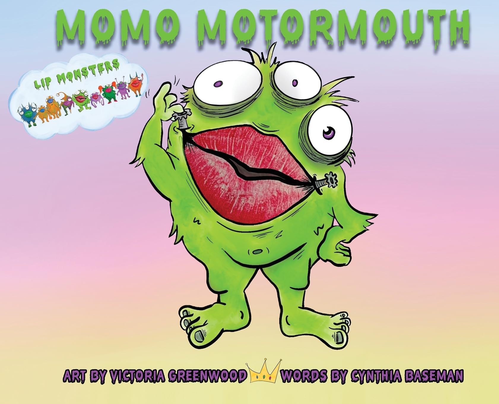 Amazon.com: Lip Monsters: Momo Motormouth: 9781916852655: Baseman
