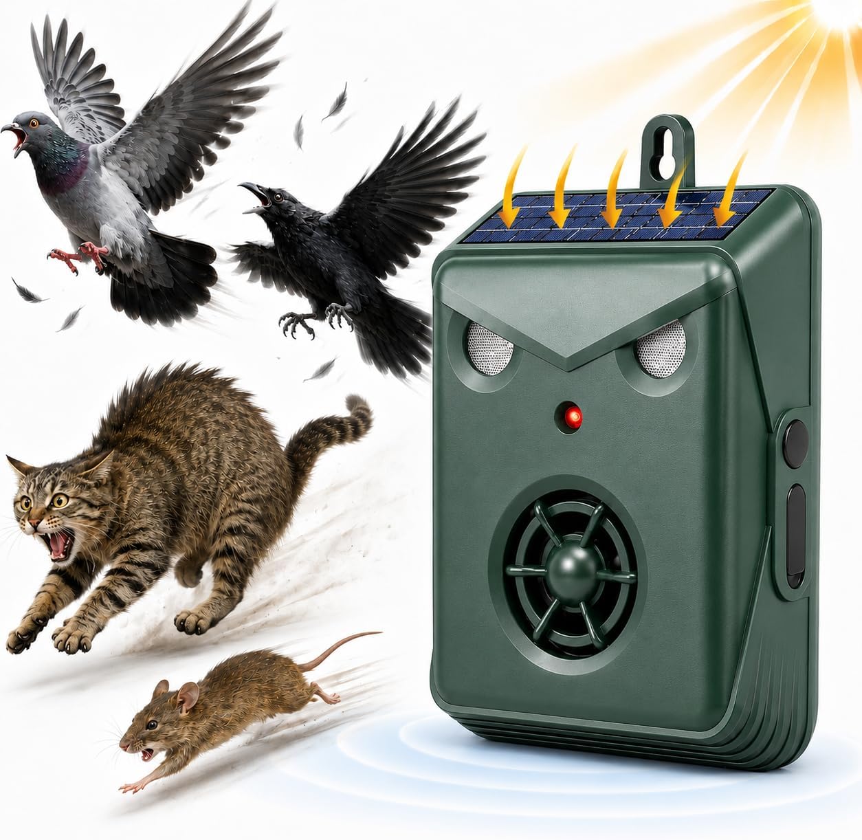超音波鳥獣撃退器