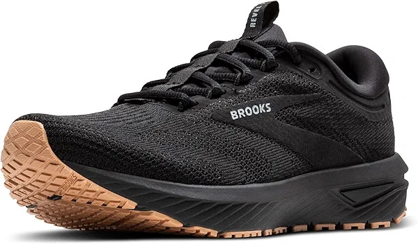 Brooks Women’s Revel 7 Neutral Running Shoe - Black/Black - 7.5 Medium