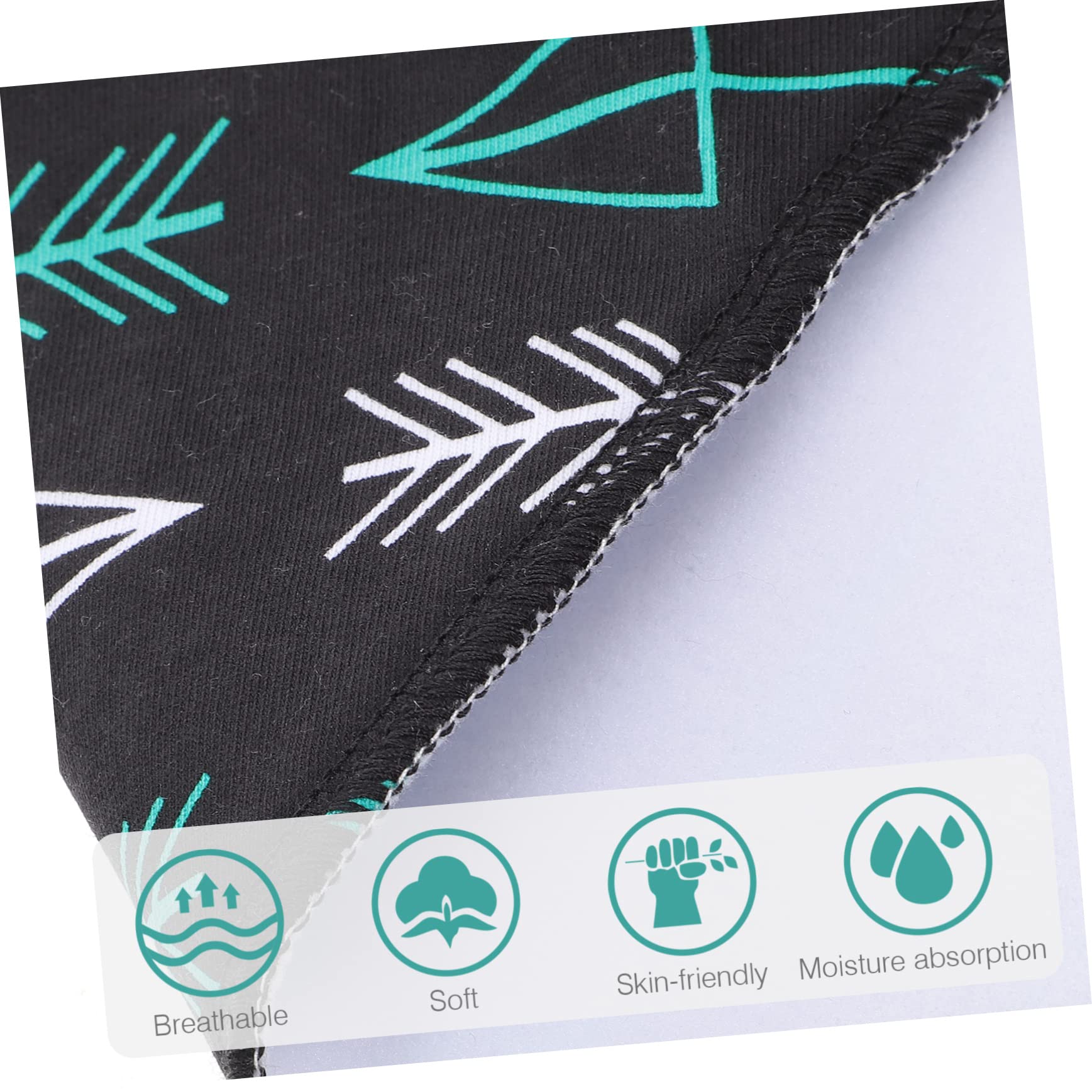 ifundom 12pezzi Bavaglini Impermeabili Per Bavaglini Cotone Bandana Assorbenti e Lavabili Protezione Per Pasti e Saliva Adatti e Piccoli