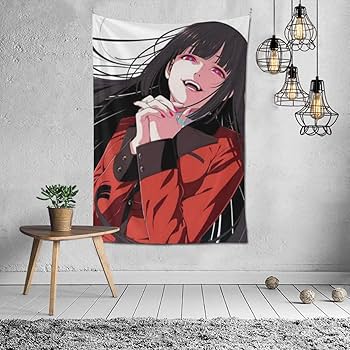 Amazon.co.jp: 賭ケグルイ 蛇喰夢子 早乙女芽亜里 タペストリー