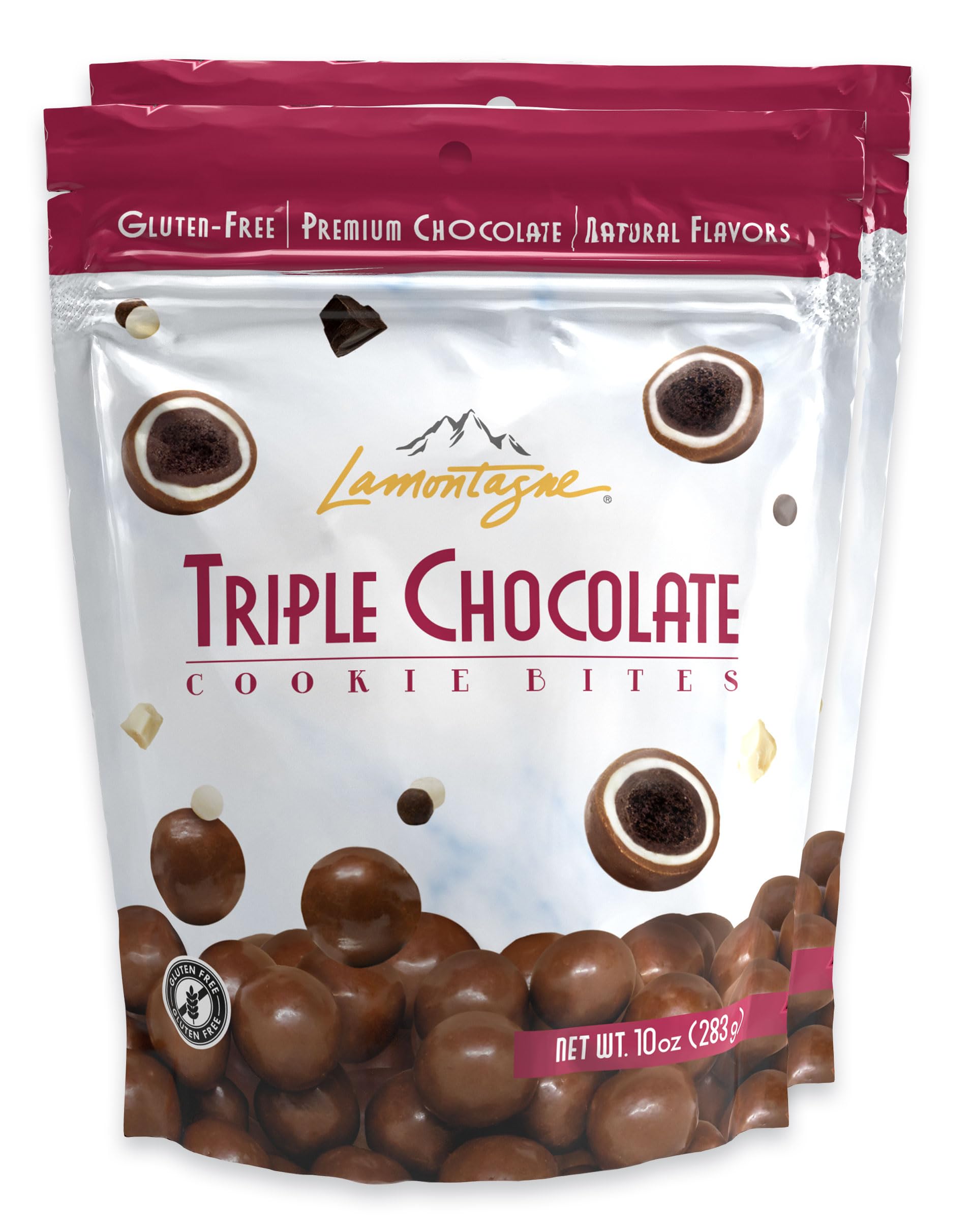 Lamontagne Triple Chocolate Cookie Bites – Pack of 2