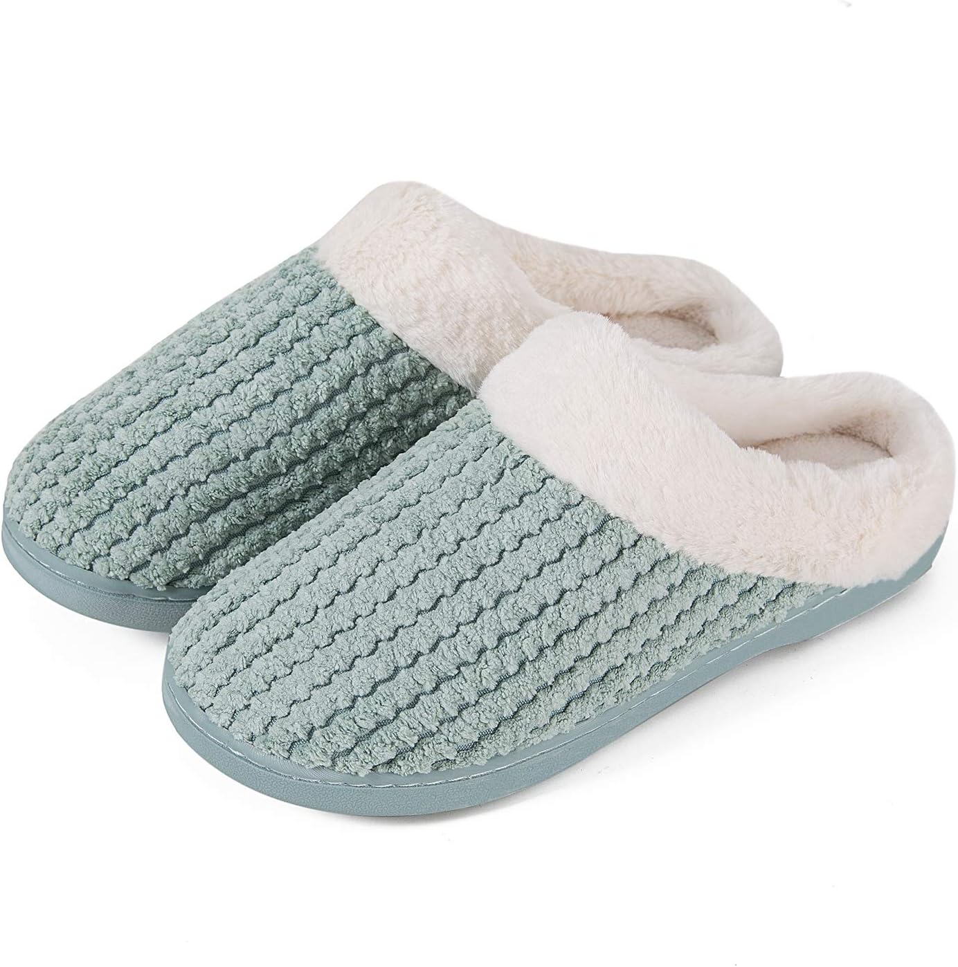 WateLves Women's Slippers Comfort Memory Foam House Slippers Plush Lining Bedroom Shoes for Indoor & Outdoor - Image 8