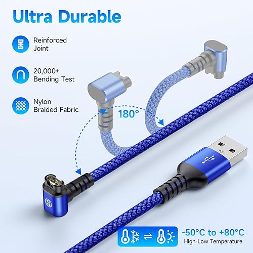 Miniatura 3 de sweguard Garmin - Cable cargador de reloj de 4 pies para Garmin Approach S10 S12 S40 S42 S60 S62 S70 Cable de carga de repuesto para Smartwatch