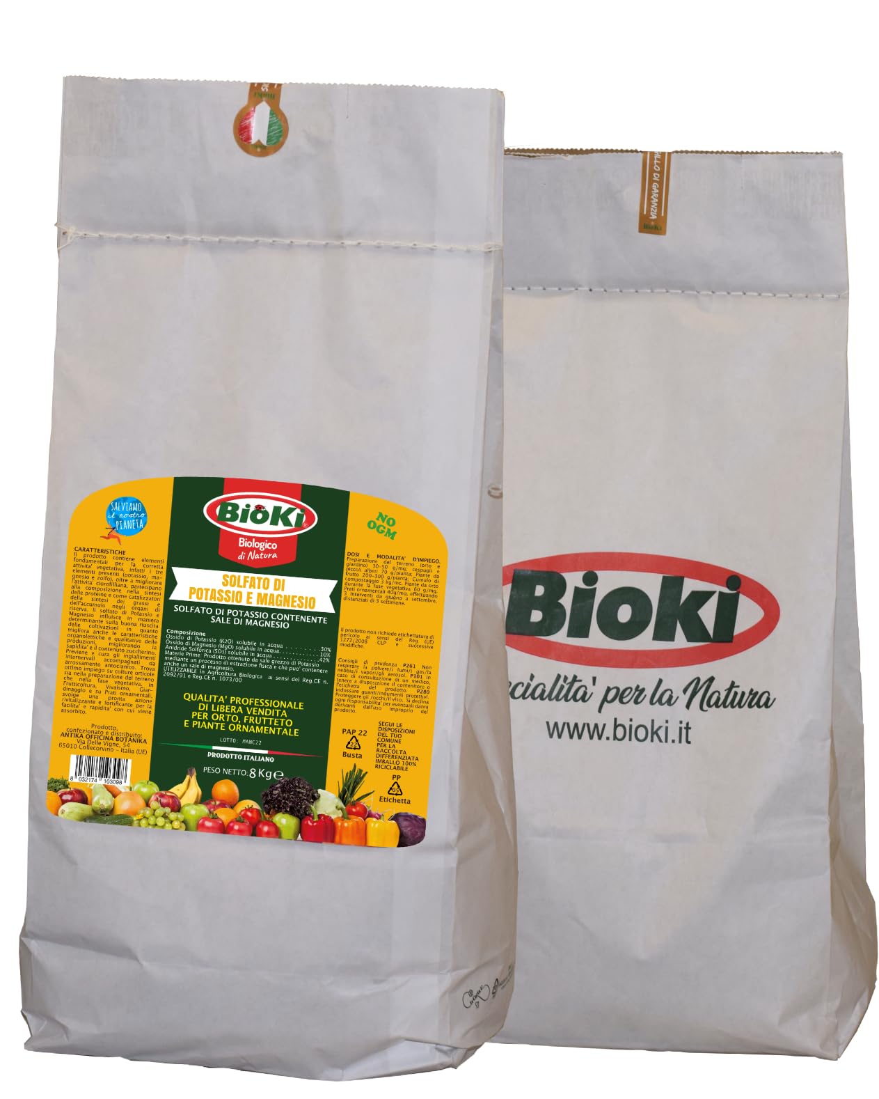 Bioki 161-17 Potassio e Magnesio Solfato