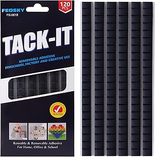 Feosky Adhesive Poster Sticky Tack Putty, Reusable and Removable Adhesiv...