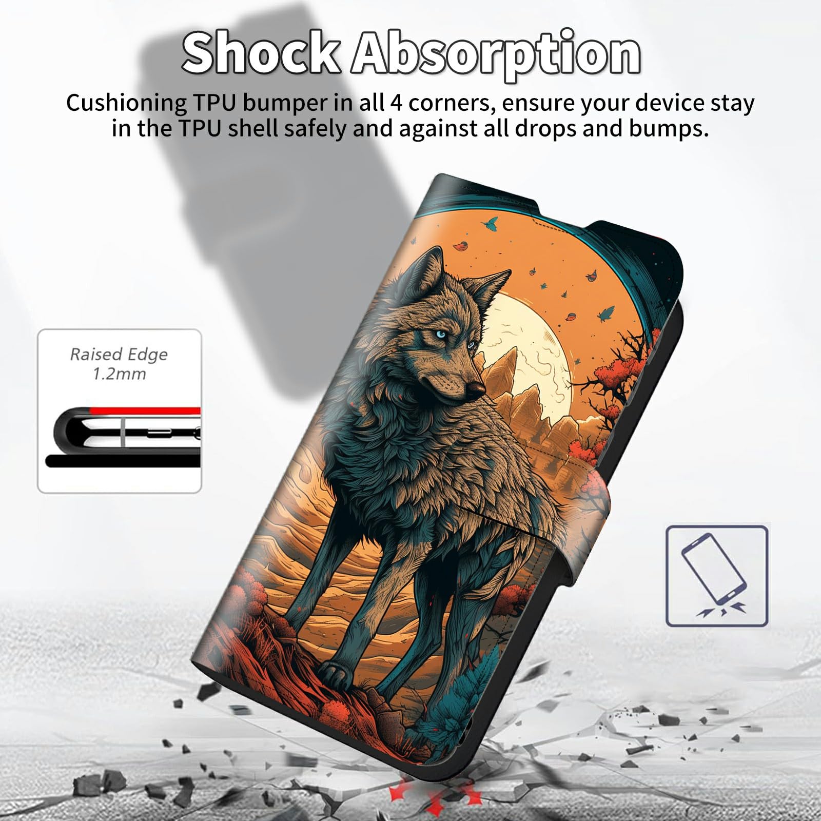Funda Libro Google Pixel 6a Funda Libro Piel Para Google Pixel 6a - Protección Elegante Y Práctica Funda Elegante Google Pixel 6a