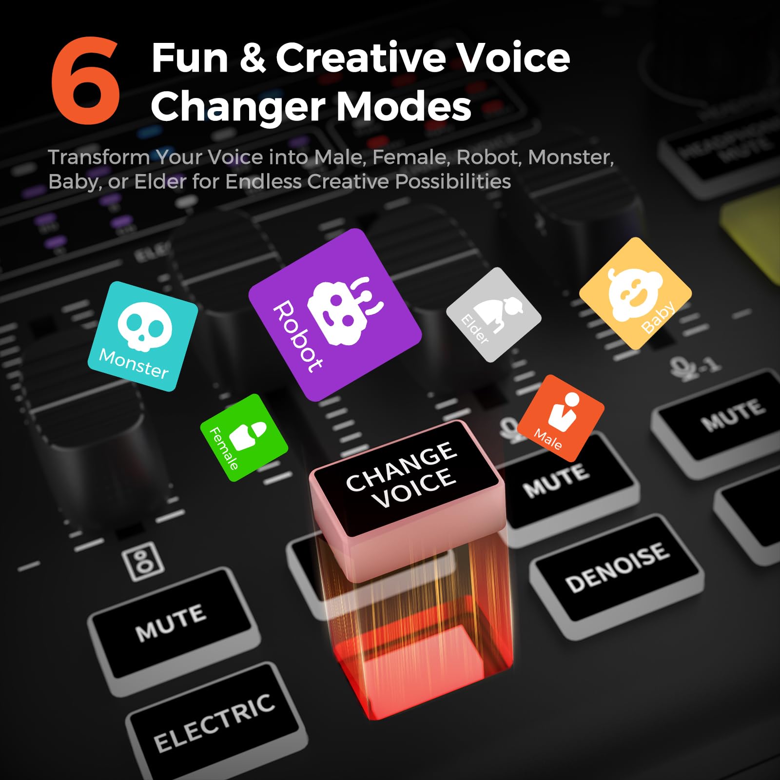 Amazon.com: NearStream Gaming Audio Mixer & USB Audio Interface