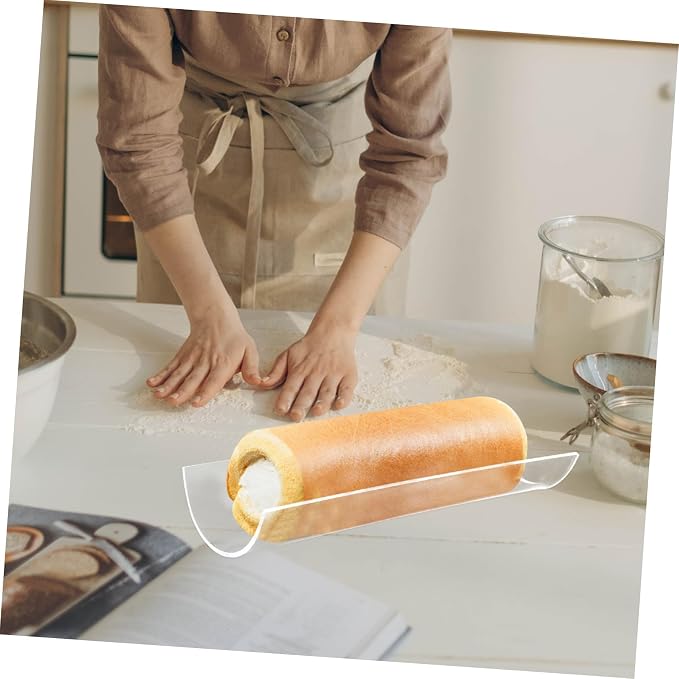 Molde para rollo de pastel acrílico en forma de U miniatura 5