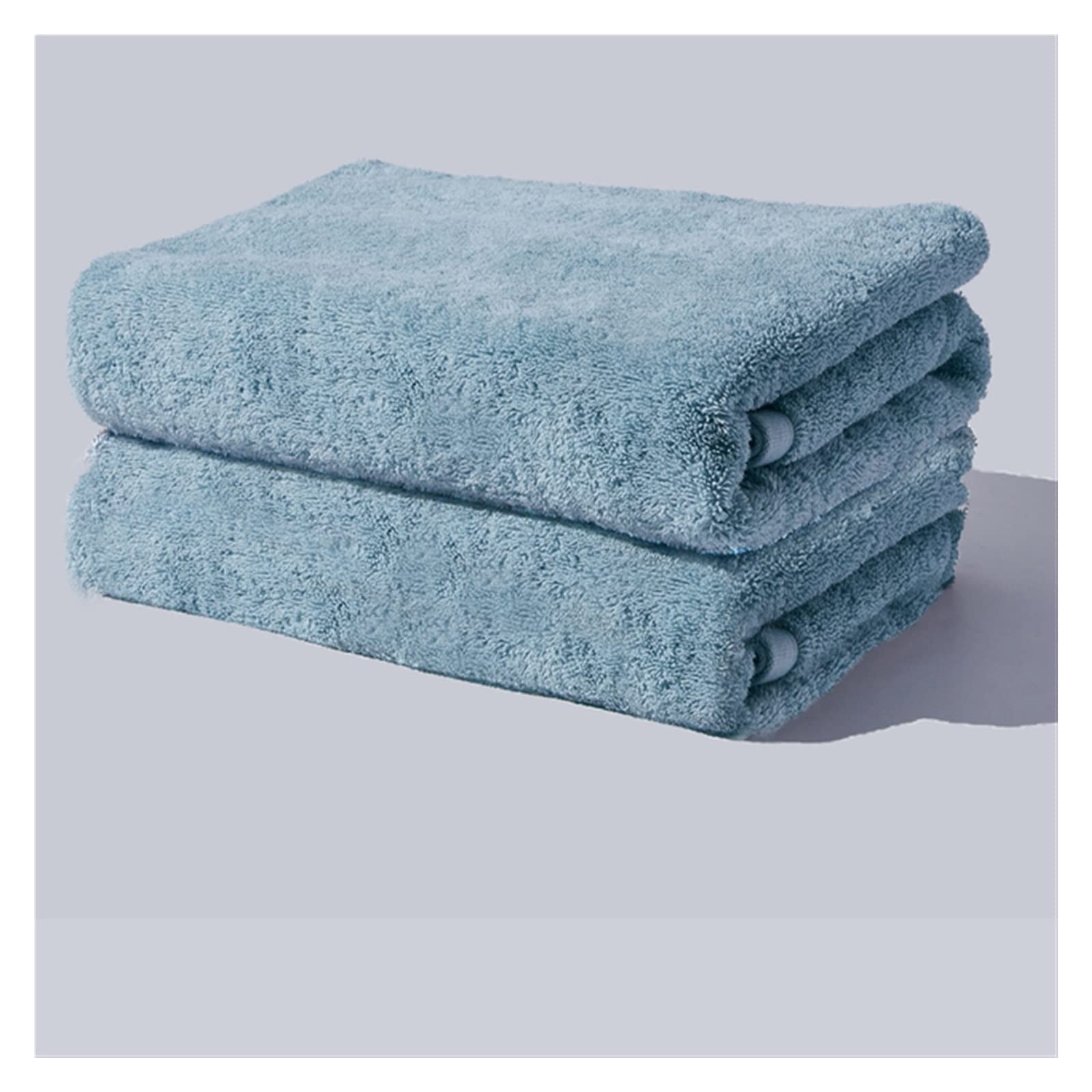 Bath Towel Cotton Bath Towel Set 70x140cm Two Piece Set Soft Super Absorbent Color E Size 1