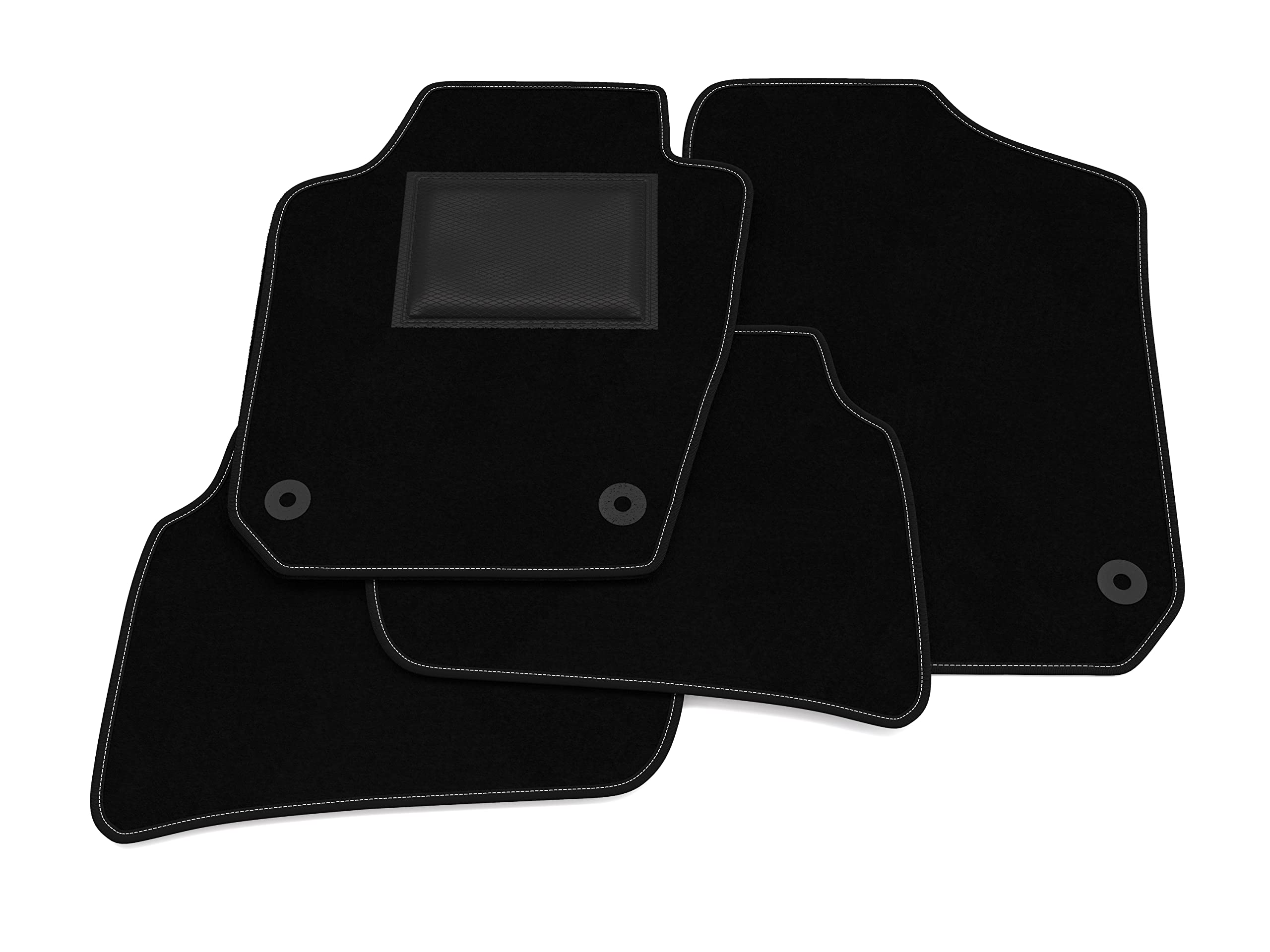 Kit Tappetini Auto compatibili con Seat Ibiza 2017-2025 | Set Tappeti