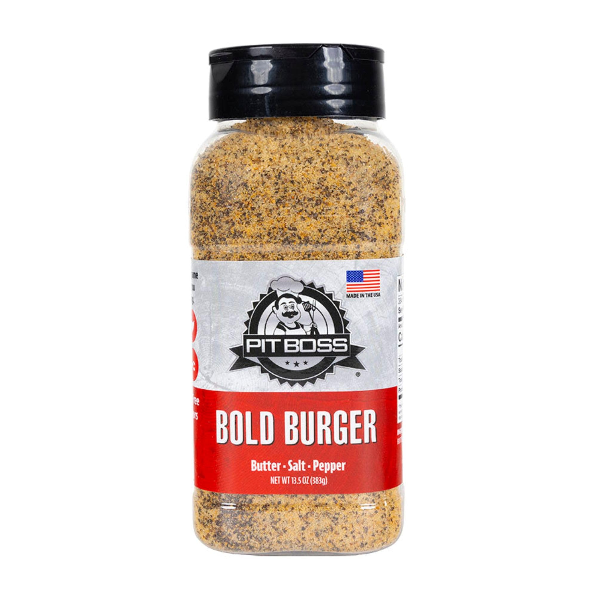 Pit Boss 40324 Bold Burger Rub Grill Spices, 13.5 Ounce (Pack of 1), Multicolored