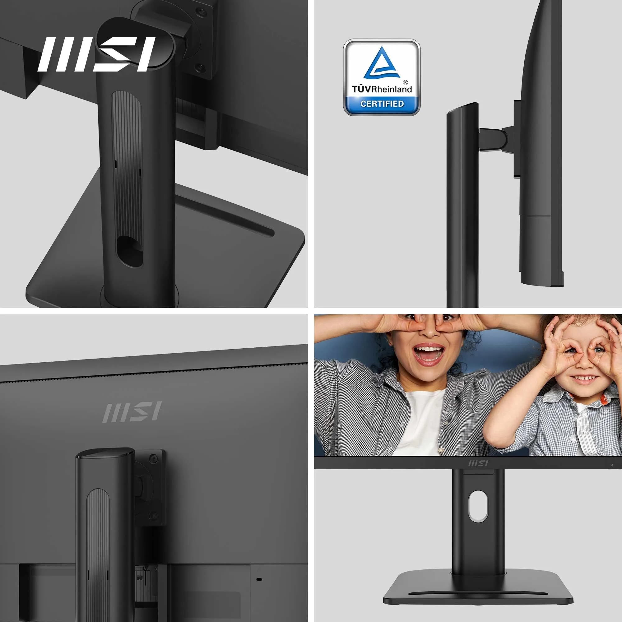 MSI Pro MP273QP E2 27″ 1ms 100Hz Adaptive-Sync IPS WQHD Pivot