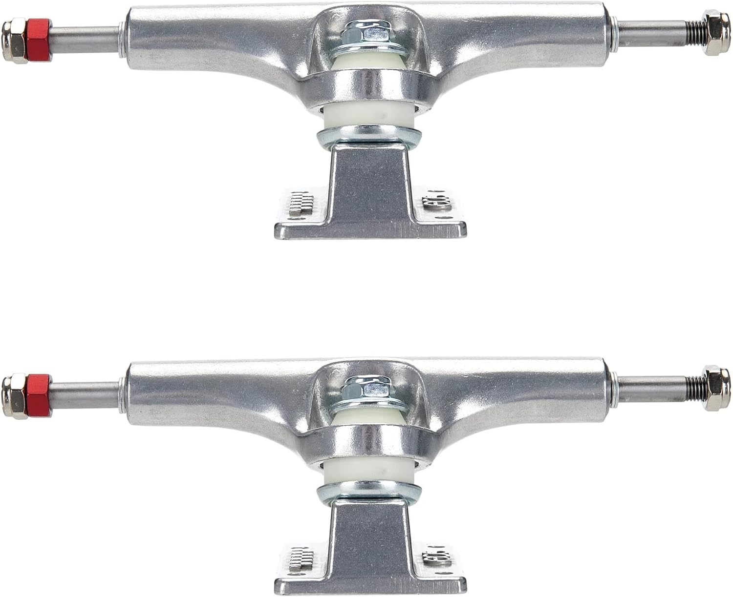 Ace Trucks MFG AF1 Hollow Polished Skateboard Trucks, 33 (8.0")