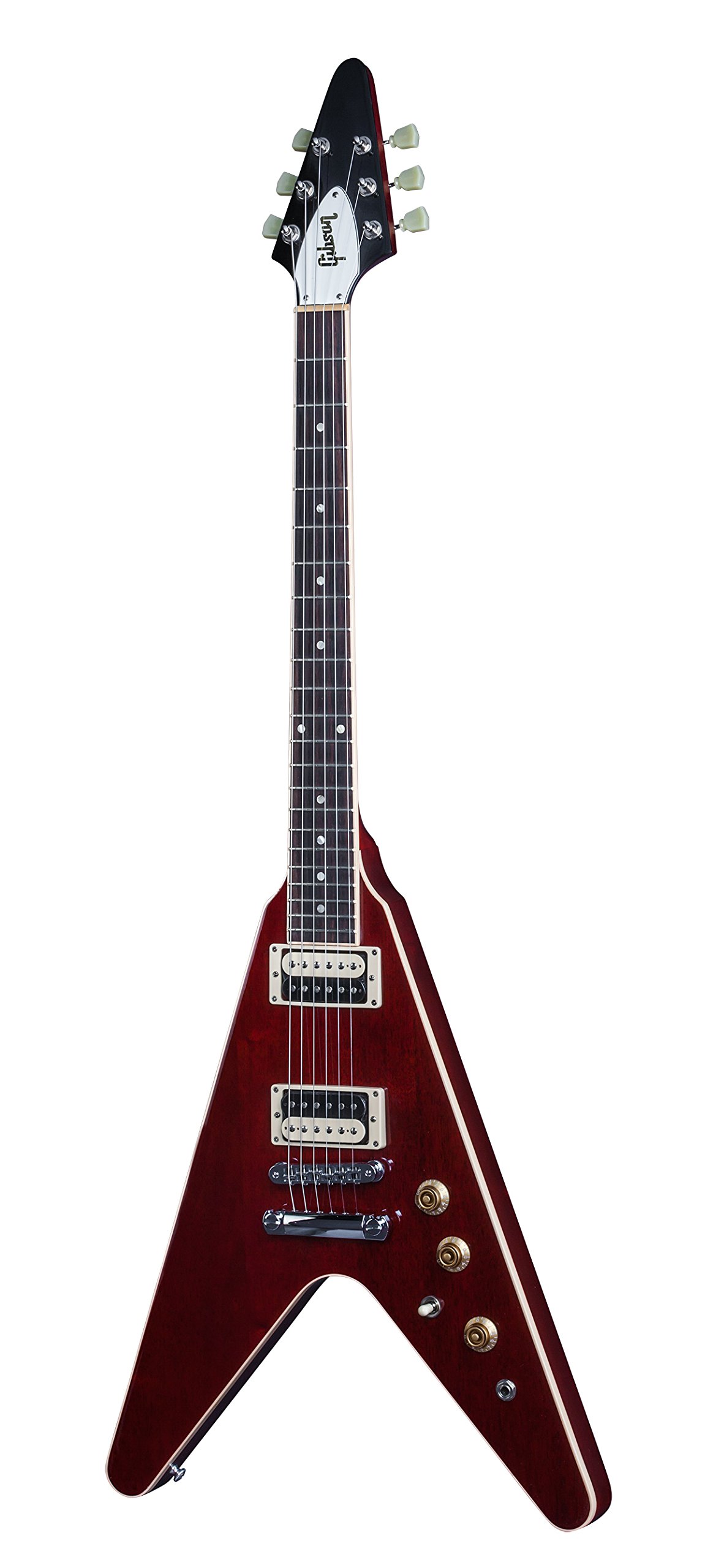 ギター GIBSON Flying V 2016T Gibson Flying V Pro 2016 T - Guitarra eléctrica, color wine red