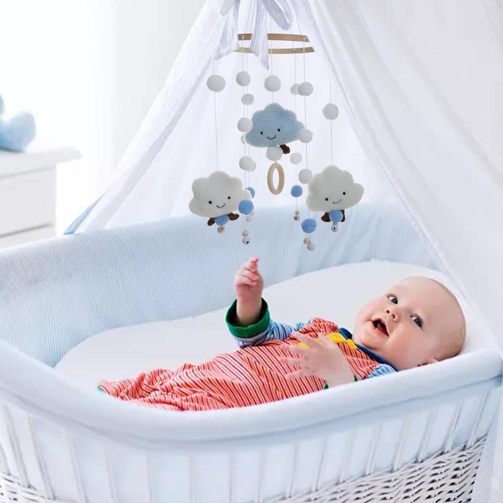 ベビーベッド メリーぶら下げ棒付き 楽天市場】ベッドメリー 赤ちゃん