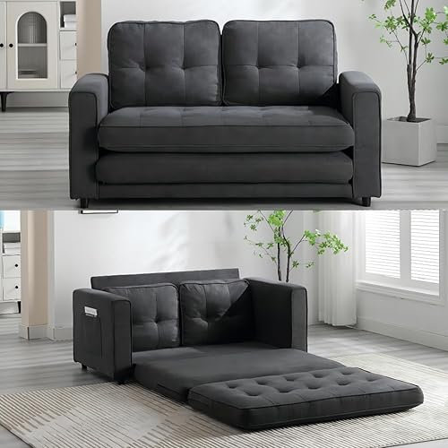 Sofá cama futĂłn, sofá futĂłn plegable convertible, sofá pequeño transpirable, sofá tumbona ajustable extraĂble para estudio compacto en sala de estar Sofá cama futĂłn, sofá futĂłn plegable convertible, sofá pequeño transpirable, sofá tumbona ajustable extraĂble para estudio compacto en sala de estar